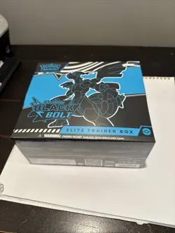 Pokemon TCG: Black Bolt - Elite Trainer Box (ETB)- New/Factory Sealed - Image 1