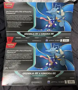 Pokemon Greninja ex & Kingdra ex Special Collection - New & Sealed - 2 Boxes - Image 2