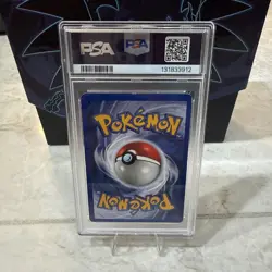 1999 POKEMON BASE SET UNLIMITED #10 MEWTWO-HOLO PSA 4 VG-EX - Image 2
