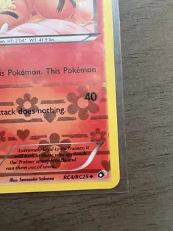 Growlithe RC4/RC25 Legendary Treasures: Radiant Collection Holo 2013 Pokemon - Image 5