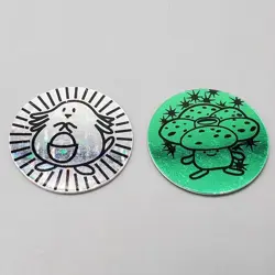 1999 Chansey & Vileplume Pokemon Coin Set WotC Vintage Damage Counters - Image 1