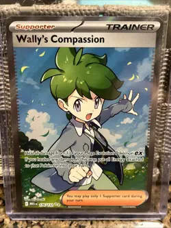 Pokemon TCG Trainer Wally’s Compassion 176/132 Secret Rare Mega Evolution - Image 1