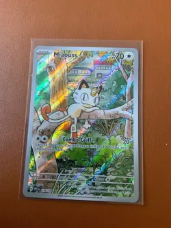 Carte Pokemon Miaouss 106/094 AR ME02 Flammes Fantasmagoriques FR - Image 1
