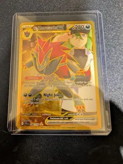 Pokemon N's Zoroark Secret Rare ex 189/159 Sv09: Journey Together Holo NM - Image 1