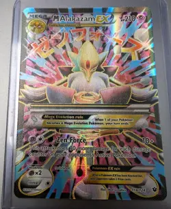 Pokemon TCG XY Fates Collide M Alakazam EX Full Art 118/124 Ultra Rare *MINT* - Image 1