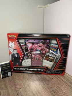 Pokemon TCG Destined Rivals Team Rocket's Mewtwo EX Box - Factory Sealed - NEW! - Image 1