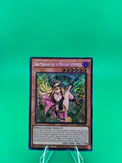 Yu-Gi-Oh! Dark Magician Girl The Magician's Apprentice ALIN-EN004 Secret Rare - Image 1