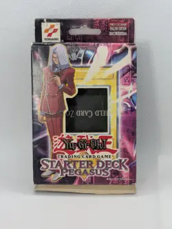 2003 Starter Deck Pegasus 1st Edition North America Empty Box Rulebook Game Mat - Image 1