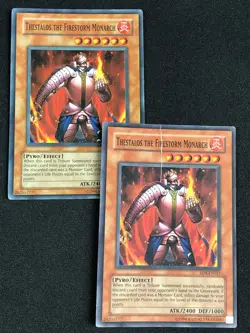 YUGIOH THESTALOS THE FIRESTORM MONARCH RDS-EN021 SUPER X2 (HP) - Image 1