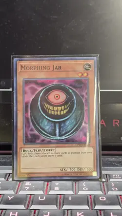 Yugioh Morphing Jar OP09-EN004 Super Rare LP - Image 1