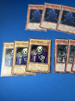 YUGIOH 3X KING OF THE SKULL SERVANTS TLM-EN032 COMMON 1st Ed + Wightmare - Image 3