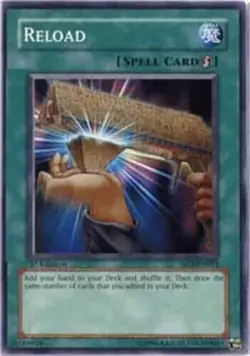 Reload SD3-EN023 1st Common Moderate Play Yu-Gi-Oh DNA GAMES - Image 1