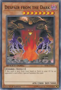 1x (LP) Despair from the Dark - SBTK-EN018 - Common - 1st Edition YuGiOh - Image 1