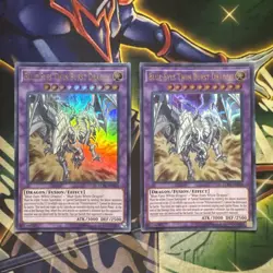 Yugioh! Blue-Eyes Twin Burst Dragon LCKC-EN058 x2 Ultra Rare Unlimited NM - Image 1