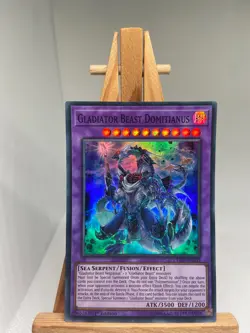 Gladiator Beast Domitianus - Super Rare 1st Edition CHIM-EN033 - NM - YuGiOh - Image 1