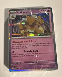 Mega Evolution Build and Battle Alakazam 003 Promo Card and Deck SEALED Pokemon - Image 1