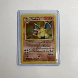 1999 Pokemon TCG Charizard 4/102 Holo Rare Base Set Unlimited Card - Image 1