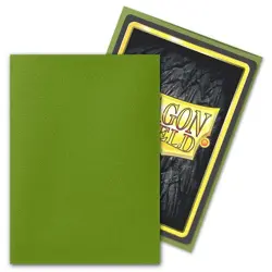 Dragon Shield 60 Count Japanese Size Mini Matte Card Sleeves - Matte Olive - Image 2