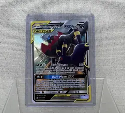 Pokemon TCG Umbreon & Darkrai GX Holo Card 125/236 Sm-Unified Minds Tag Team - Image 1