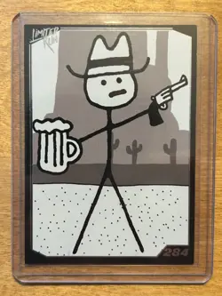 West of Loathing - Limited Run Games - Silver SP Trading Card #284 - Mint - Image 1