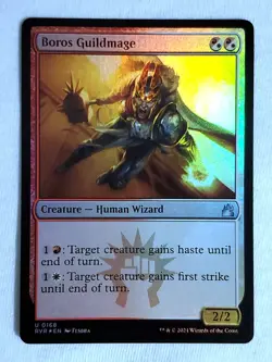 Boros Guildmage #158 Ravnica Remastered Foil Magic the Gathering - Image 1