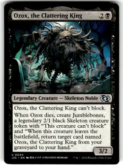 Ozox, the Clattering King (Anime) Foundations Jumpstart MTG NM - Image 1