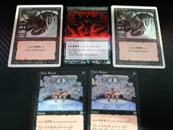 5x Dark Ritual - MTG Various Sets (Moderate Play) - Image 1