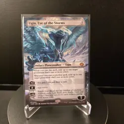 MTG Ugin, Eye of the Storms 382 Borderless Regular Mythic Tarkir TDM - Image 1