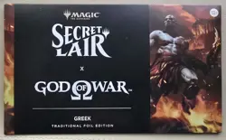 Secret Lair x God of War Greek (Foil Edition) Playstation Superdrop MTG Sealed - Image 1
