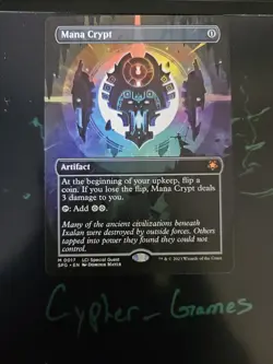 Mana Crypt (Borderless) Special Guests Regular - Image 1