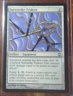 MtG Surestrike Trident *Uncommon* Darksteel NM - Image 1