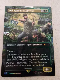 Joel, Resolute Survivor - Foil - Secret Lair Drop - Mtg - Image 1