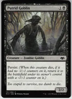 Putrid Goblin C Modern Horizons 101 Near Mint - Image 1