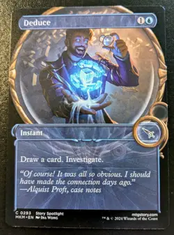 Deduce (Showcase) 0293 MKM Common Murders At Karlov Manor Magic: The Gathering - Image 1
