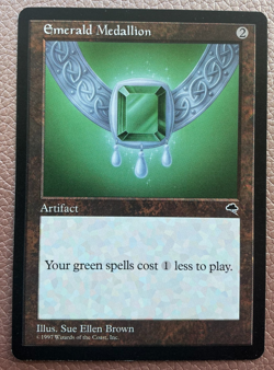 Emerald Medallion MTG Magic the gathering - Image 1