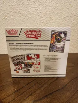 Pokemon: White Flare Pokemon Center ETB, Brand New Factory Sealed! - Image 3