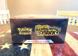 Pokemon TCG Scarlet & Violet Surging Sparks Elite Trainer Box ETB - NEW - SEALED - Image 5