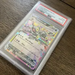 2025 Pokemon Umbreon Ex Surprise Box 060/131 Prismatic Evolutions Stamp - PSA 10 - Image 2