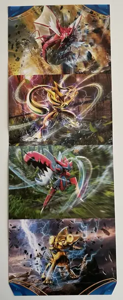 Pokemon XY Breakpoint Gyarados Elite Trainer Box ETB Cover/Poster - Image 2