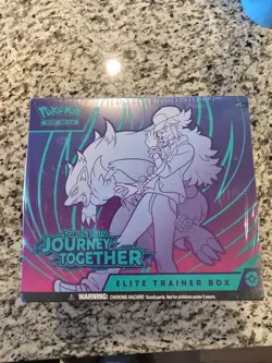 Pokemon Scarlet & Violet Journey Together Elite Trainer Box, Sealed Box is Worn - Image 1