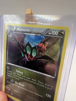 Pokemon TCG Noivern Breakthrough 112/162 Holo Exclusive Cracked Ice Holo - Image 3