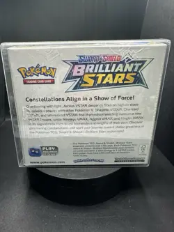POKEMON TCG SWORD & SHIELD BRILLIANT STARS SEALED BOOSTER BOX W/CASE - Image 3