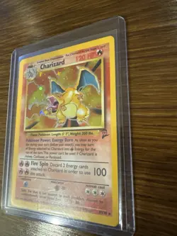 Charizard 4/130 Holo Rare Base Set 2 2000 WOTC HP- Pokemon TCG - Image 3