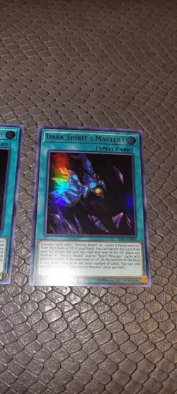 X3 Dark Spirit's Mastery LED5-EN004 Ultra Rare 1st Edition LP - Image 2