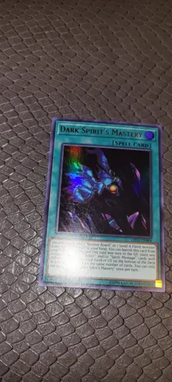 X3 Dark Spirit's Mastery LED5-EN004 Ultra Rare 1st Edition LP - Image 4