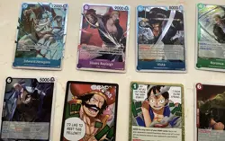 OP 13 Carrying On His Will R & SR & Don Mixed Lot Of 13 Cards ENGLISH - Image 3