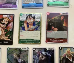 OP 13 Carrying On His Will R & SR & Don Mixed Lot Of 13 Cards ENGLISH - Image 4