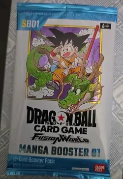 Dragon Ball Super TCG: Fusion World Manga Single Booster Pack - 12 cards - Image 1