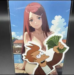 Kushina/Sung/Yoruichi Anime Waifu Card Doujin ACG Goddess Holo - Image 1