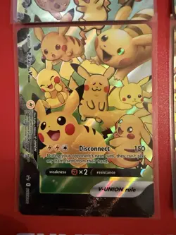 Pikachu V-Union PROMO Set of All 4 Cards - Image 4